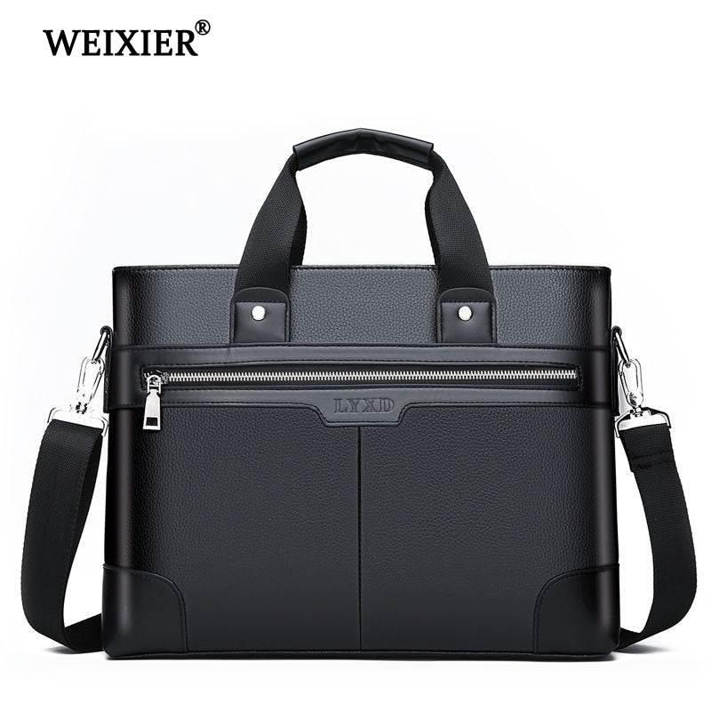 WEIXIER Men PU Leather