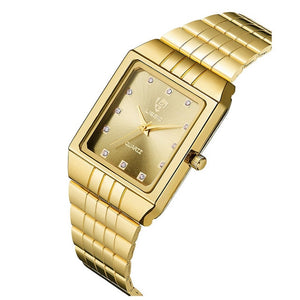 Golden Quartz Watch