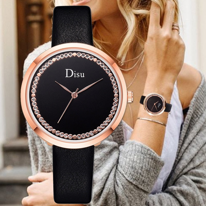 Disu Brand Fashion Leather Watches