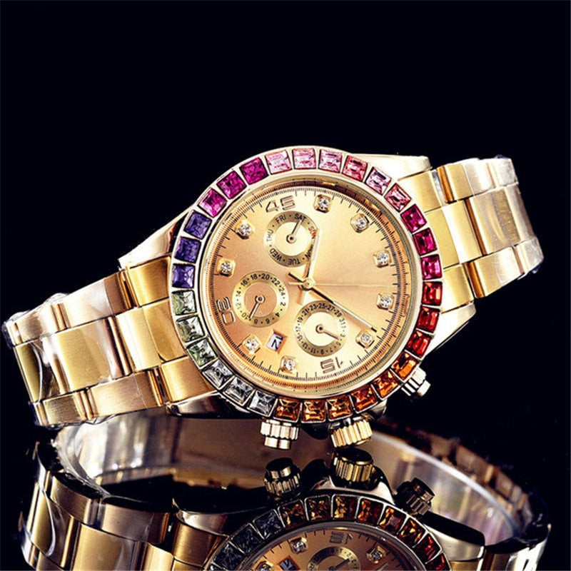 Reloj New Full Diamond Watch