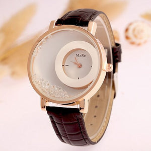 New Women Rhinestone Quartz Watch