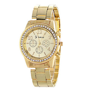 Classic Luxury Rhinestone Watch